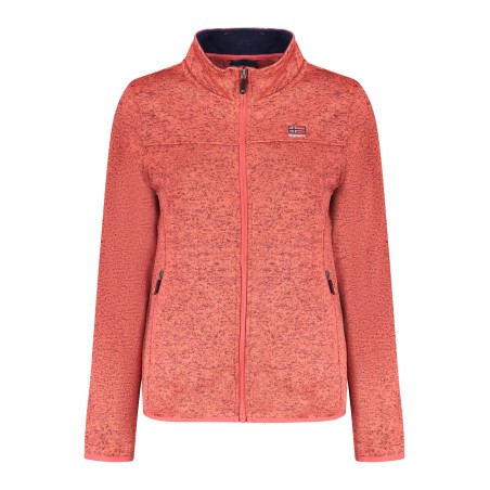 NORWAY 1963 FELPA CON ZIP DONNA ROSA