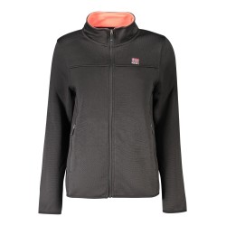 NORWAY 1963 FELPA CON ZIP DONNA NERO