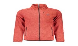 NORWAY 1963 FELPA CON ZIP UOMO ROSSO