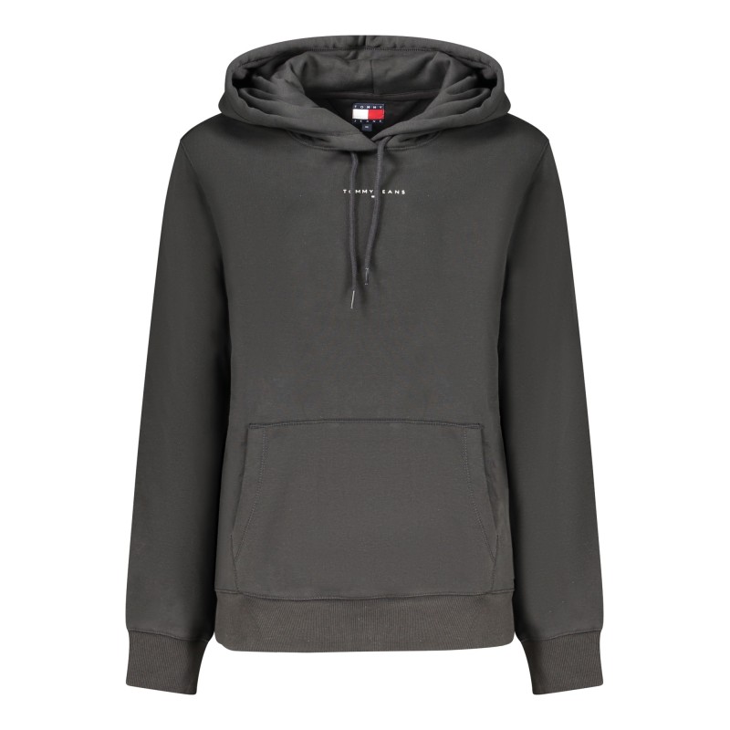 TOMMY HILFIGER FELPA SENZA ZIP DONNA NERO
