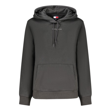 TOMMY HILFIGER FELPA SENZA ZIP DONNA NERO