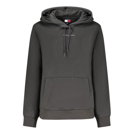 TOMMY HILFIGER FELPA SENZA ZIP DONNA NERO