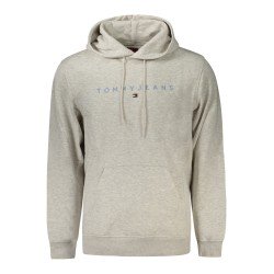 TOMMY HILFIGER FELPA SENZA ZIP UOMO GRIGIO