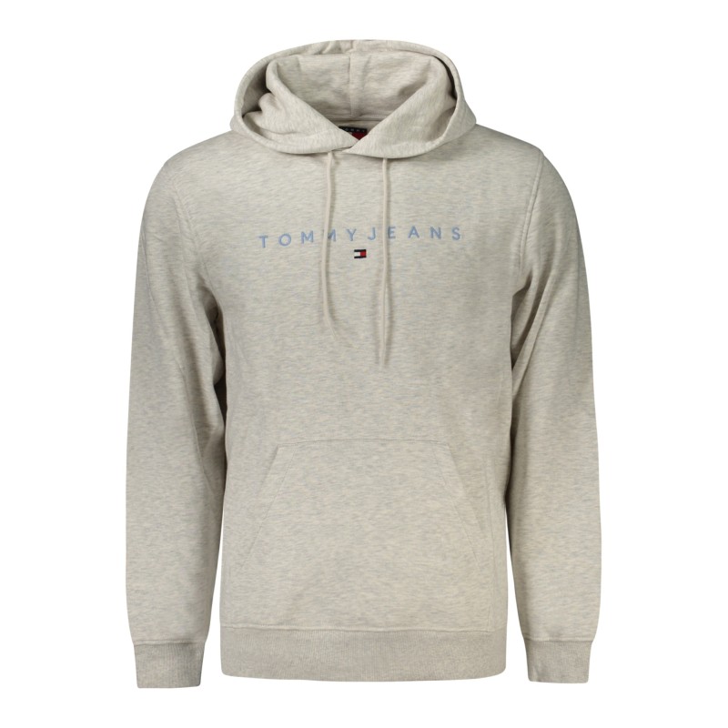 TOMMY HILFIGER FELPA SENZA ZIP UOMO GRIGIO