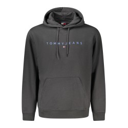 TOMMY HILFIGER FELPA SENZA ZIP UOMO NERO