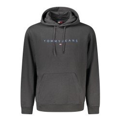 TOMMY HILFIGER FELPA SENZA ZIP UOMO NERO