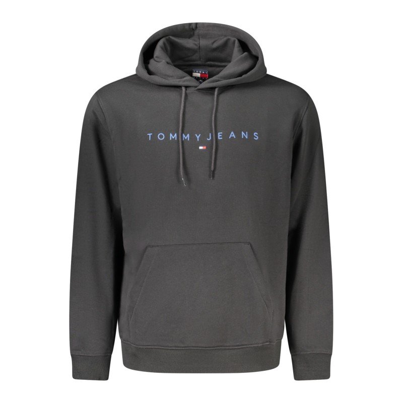 TOMMY HILFIGER FELPA SENZA ZIP UOMO NERO