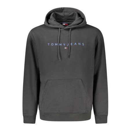 TOMMY HILFIGER FELPA SENZA ZIP UOMO NERO