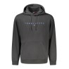 TOMMY HILFIGER FELPA SENZA ZIP UOMO NERO