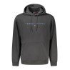 TOMMY HILFIGER FELPA SENZA ZIP UOMO NERO