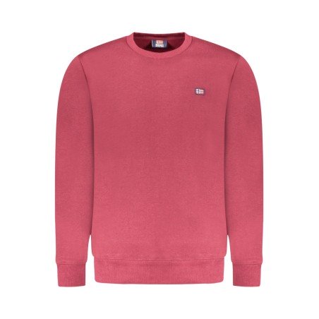 NORWAY 1963 FELPA SENZA ZIP UOMO ROSSO