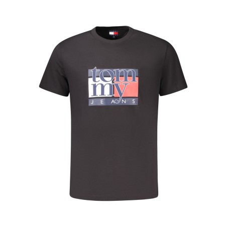 TOMMY HILFIGER T-SHIRT MANICHE CORTE UOMO NERO