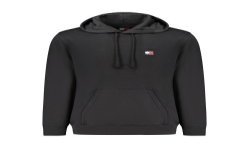 TOMMY HILFIGER FELPA SENZA ZIP UOMO NERO