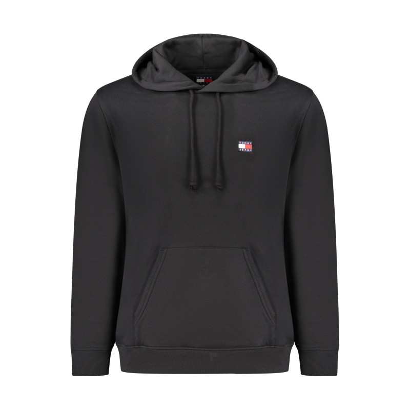 TOMMY HILFIGER FELPA SENZA ZIP UOMO NERO
