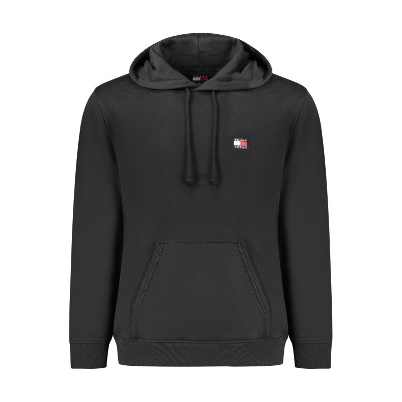 TOMMY HILFIGER FELPA SENZA ZIP UOMO NERO
