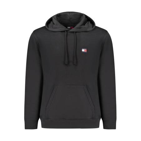 TOMMY HILFIGER FELPA SENZA ZIP UOMO NERO