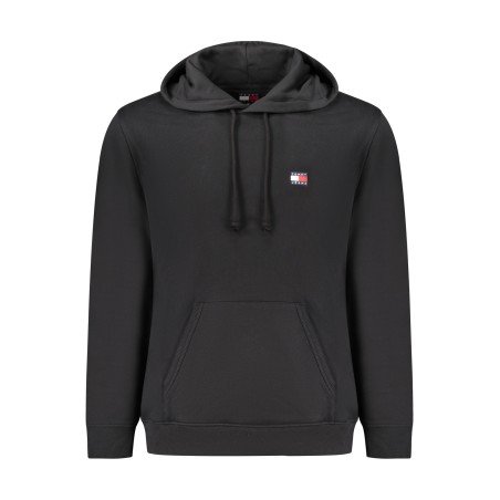 TOMMY HILFIGER FELPA SENZA ZIP UOMO NERO
