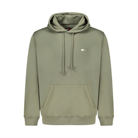 TOMMY HILFIGER FELPA SENZA ZIP UOMO VERDE