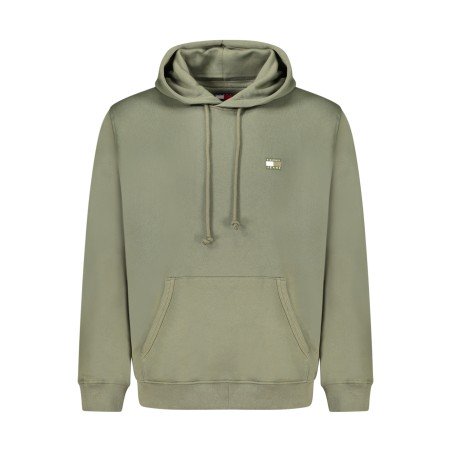 TOMMY HILFIGER FELPA SENZA ZIP UOMO VERDE