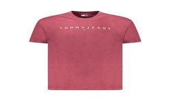 TOMMY HILFIGER T-SHIRT MANICHE CORTE UOMO ROSSO