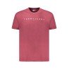 TOMMY HILFIGER T-SHIRT MANICHE CORTE UOMO ROSSO