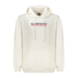 TOMMY HILFIGER FELPA SENZA ZIP UOMO BIANCO