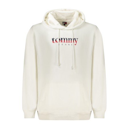TOMMY HILFIGER FELPA SENZA ZIP UOMO BIANCO