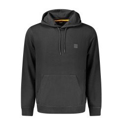 BOSS FELPA SENZA ZIP UOMO NERO
