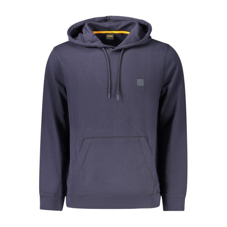 BOSS FELPA SENZA ZIP UOMO BLU