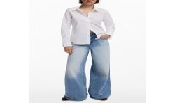 DESIGUAL CAMICIA MANICHE LUNGHE DONNA BIANCO