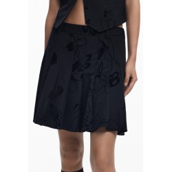 DESIGUAL GONNA CORTA DONNA NERO