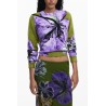 DESIGUAL GONNA LUNGA DONNA VERDE