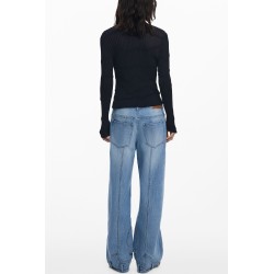 DESIGUAL CARDIGAN DONNA NERO