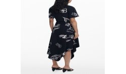 DESIGUAL ABITO LUNGO DONNA NERO