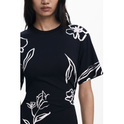 DESIGUAL ABITO LUNGO DONNA NERO