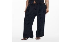 DESIGUAL PANTALONE DONNA NERO
