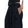 DESIGUAL PANTALONE DONNA NERO