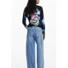 DESIGUAL MAGLIA DONNA NERO