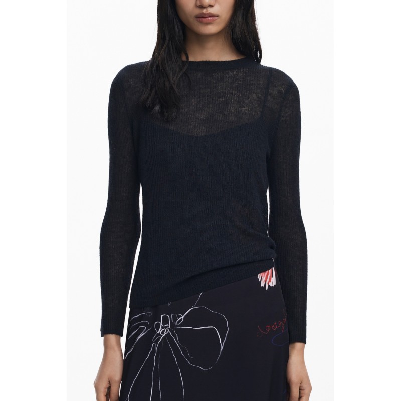 DESIGUAL ABITO LUNGO DONNA NERO