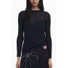 DESIGUAL ABITO LUNGO DONNA NERO