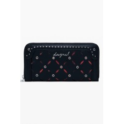 DESIGUAL PORTAFOGLIO DONNA NERO