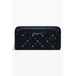 DESIGUAL PORTAFOGLIO DONNA NERO