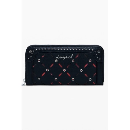 DESIGUAL PORTAFOGLIO DONNA NERO