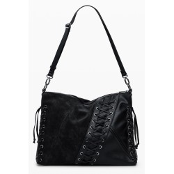 DESIGUAL BORSA DONNA NERO