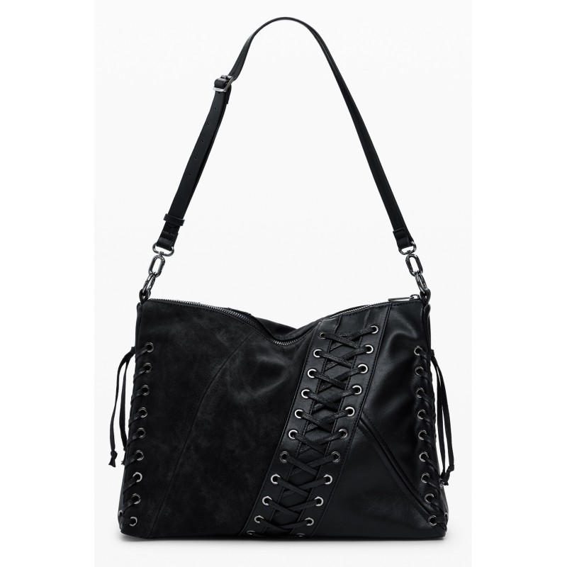 DESIGUAL BORSA DONNA NERO