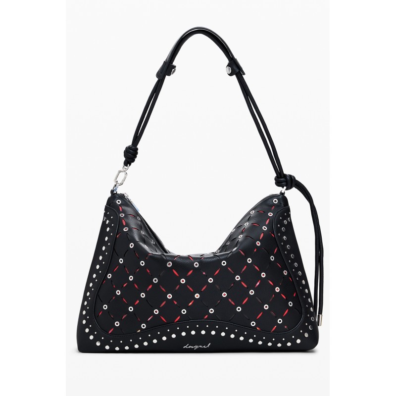 DESIGUAL BORSA DONNA NERO