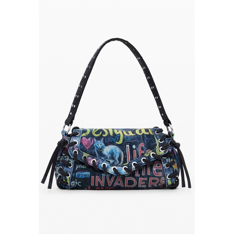 DESIGUAL BORSA DONNA BLU