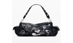 DESIGUAL BORSA DONNA NERO