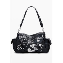 DESIGUAL BORSA DONNA NERO