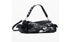 DESIGUAL BORSA DONNA NERO